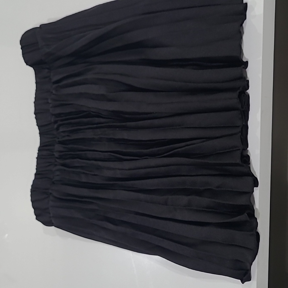 Zara Black pleated skort. Brand new size L